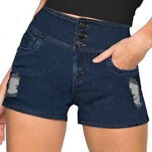 Hybrid & Company Butt Lift Stretch Shorts